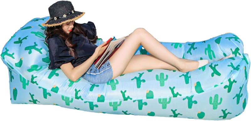 Drfeify Comfortable MultiScenario Inflatable Aerial Chair Couch, Inflatable Lounge, Sofa, Picnic (#3) - Image 3