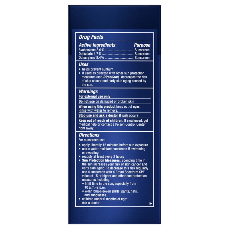 NIVEA MEN Maximum Hydration Face Lotion, Face Lotion with Broad Spectrum SPF 15 Sunscreen for Men, 4 Pack of 2.5 Fl Oz Tubes - Image 3