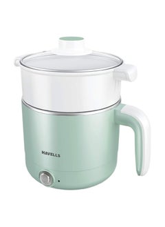 Havells Havells Capture 1.2 Ltr Multi Cook Kettle with Steamer Basket| 304 SS Rust Resistant Body | Wider Mouth| Keep Warm Function | Steam Sensor Auto Cut Off | Cool Touch Outer Body | 2 Yr Warranty  - Image 1