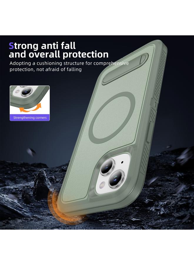 اس-توب جراب لهاتف iPhone 14 Plus Guard MagSafe Holder غير لامع من البولي كربونات الهجينة TPU - Image 5