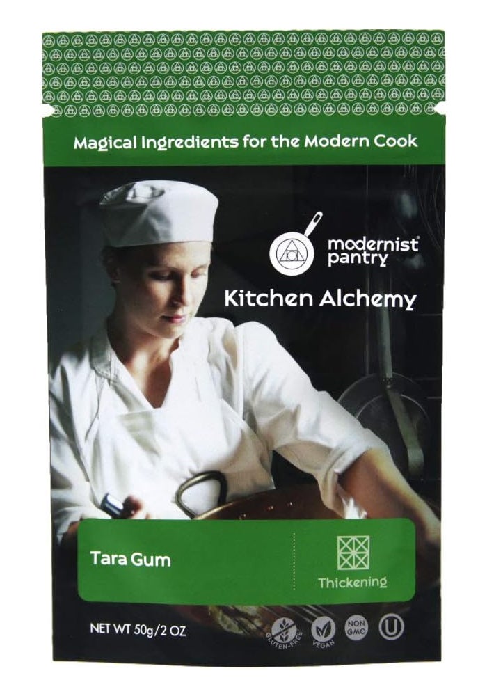 Modernist Pantry Pure Tara Gum Powder - Non-GMO, Gluten-Free, Vegan, 50g - Image 1