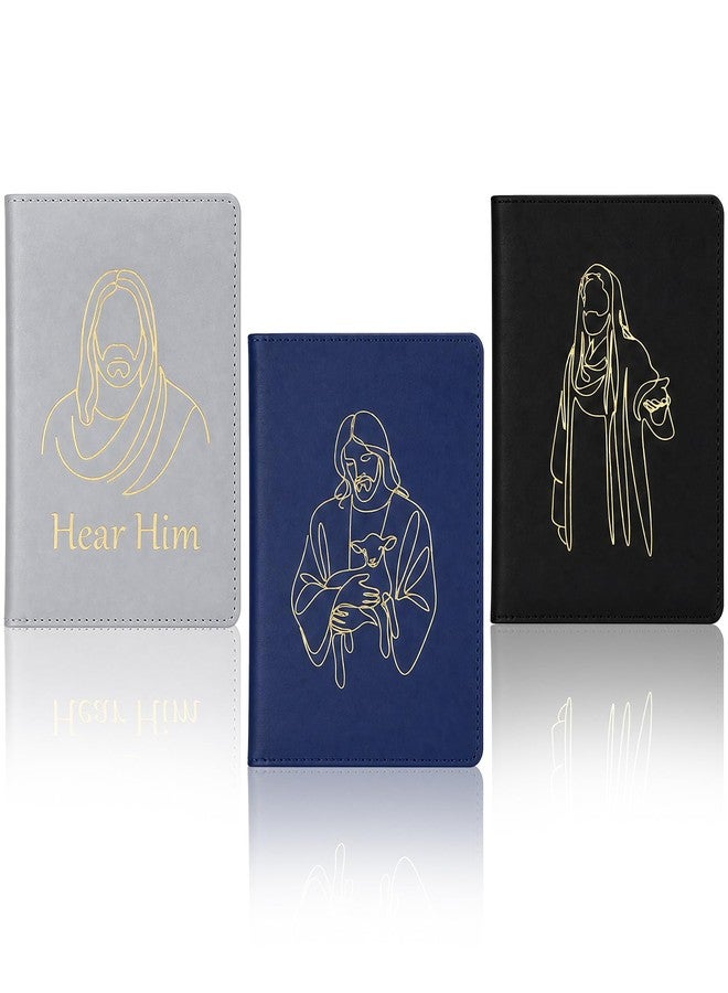 ForraFun 3 Pcs LDS Temple Recommend Card Holder Set, Leather Name Mormon Temple Card Holder Lds Religious Baptism Gift - Image 1