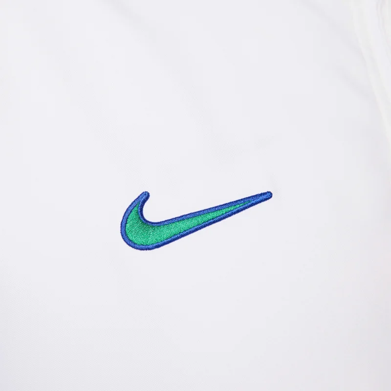 Nike White Men's Brazil 1998 Reissue Football Replica Tracksuit Jacket for Men | Best Price UAE