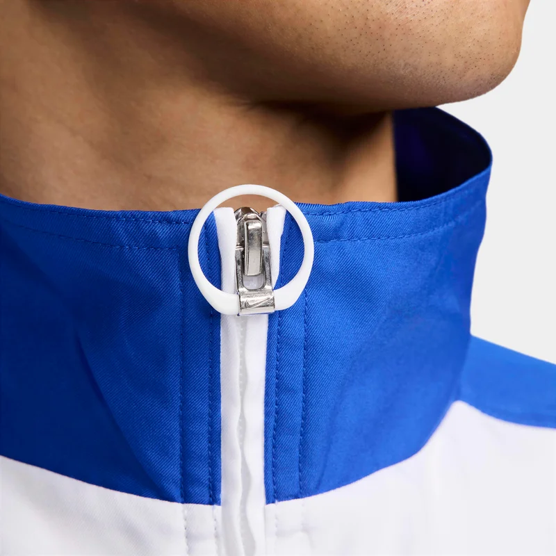 Nike White Men's Brazil 1998 Reissue Football Replica Tracksuit Jacket for Men | Best Price UAE