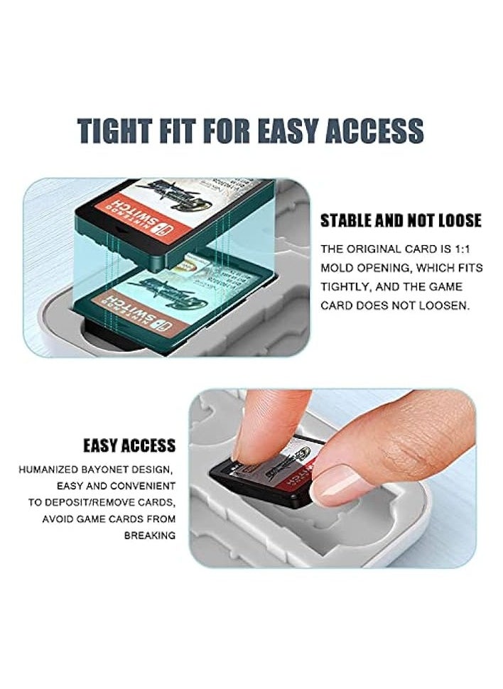 PROMASS Game Case for Switch, Compatible with Nintendo Switch/Oled/Lite, Game Case Holder for Nintendo Switch Game Card with 24 Game Card Storage  - Image 4