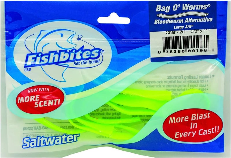 Bag O' Worms Bloodworm - Longer Lasting