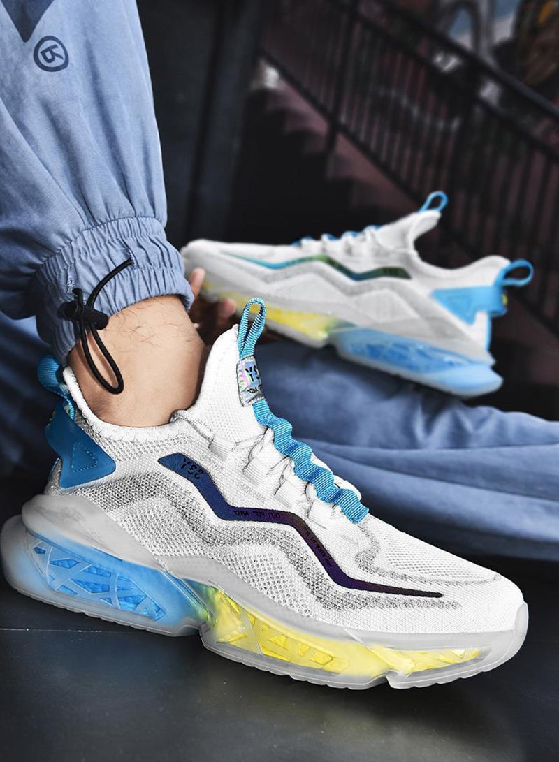 ETG Men Athletic Shoes Breathable Running Shoes Non-Slip Fashion Sneakers - Image 3