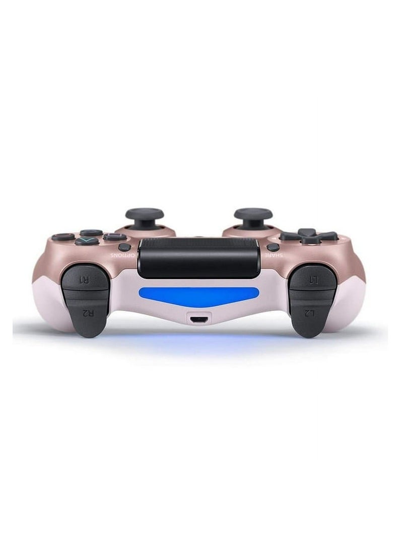 وحدة تحكم لاسلكية مزدوجة الصدمات تعمل بالبلوتوث لجهاز PS4 Gamepad لمحطة اللعب 4 لون القرنفل - Image 3