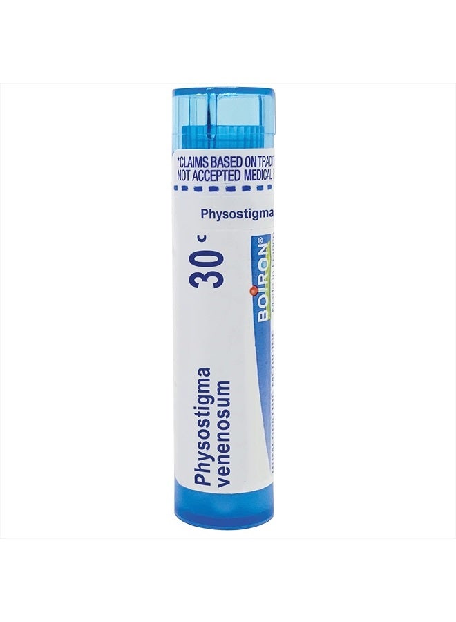 Boiron Physostigma Venenosum 30C Md 80 Pellets for spasms of The eyelids from Ocular Fatigue - Image 1