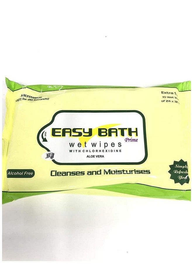 Easy Bath مناديل مبللة كبيرة - مجموعة من 10 احصل على 10 عبوات - Image 3
