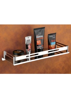 iSTAR iSTAR 304 Stainless Steel Bathroom Shelf/Stand Kitchen Shelf/Bathroom Shelf and Rack/Bathroom Accessories Silver Stainless Steel Wall Shelf (12 X 5 Inches)  - Image 1