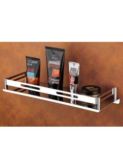 iSTAR iSTAR 304 Stainless Steel Bathroom Shelf/Stand Kitchen Shelf/Bathroom Shelf and Rack/Bathroom Accessories Silver Stainless Steel Wall Shelf (12 X 5 Inches)  - Image 3