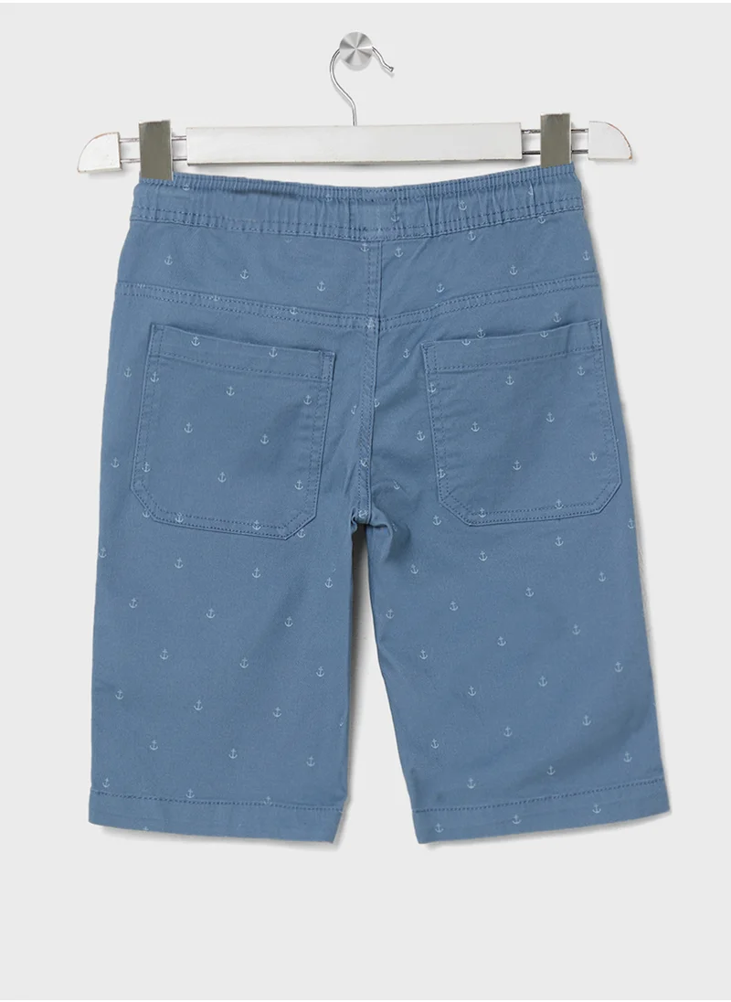 ريبلز مع نمشي Boys Pull-On Shorts