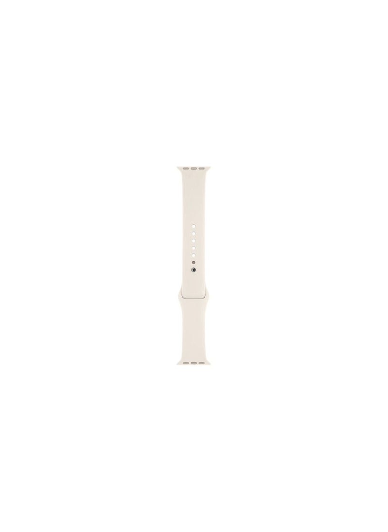 TWEGGON - Apple Watch band Compatible with 42mm(Series 10)/41mm/40mm/38mm Silicone Strap for Apple Watch All Series Antique White - Image 1