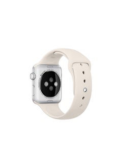 TWEGGON Apple Watch band Compatible with 42mm(Series 10)/41mm/40mm/38mm Silicone Strap for Apple Watch All Series Antique White  - Image 2