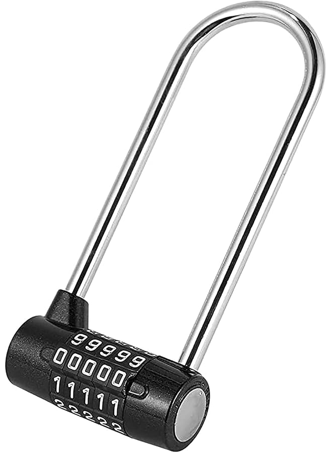 KASTWAVE Number Lock For Door Cabinet Password Padlock Large Password Safety Lock Dial Number Door Handle Cabinet Hanging Lock For Home Office Shop - Image 1