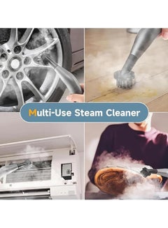 Joshberg Steam Mop, 5-in-1 Cleaning Solution, Superheated Steam, Swivel Head, Chemical-Free, User Friendly, Includes 5 Accessories, 1500 W K5 Blue  - Image 4