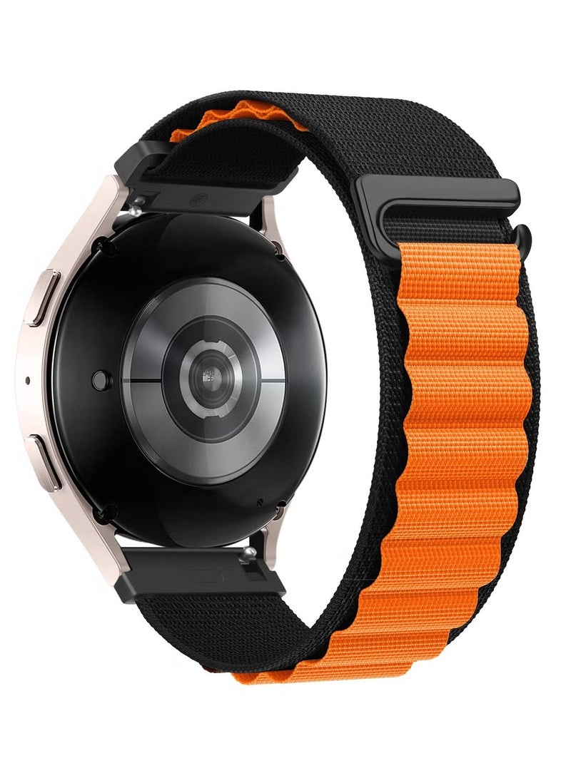 Anmi Anmi 20mm Watch Straps Compatible with Samsung Galaxy Watch 6 Classic 47mm 43mm Galaxy Watch 6/5/4 40mm 44mm/Galaxy Watch 5 Pro Sport Nylon Strap Amazfit GTS 4 Quick Release Strap