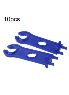 10pcs 1000V MC4 Connector Solar Photovoltaic Disassembly Wrench(Blue Round Head)