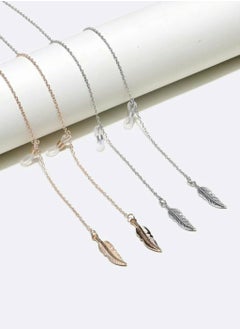 RA accessories Women Eyeglasses  Chains-2 Items  Of Golden, Silver  - Image 5