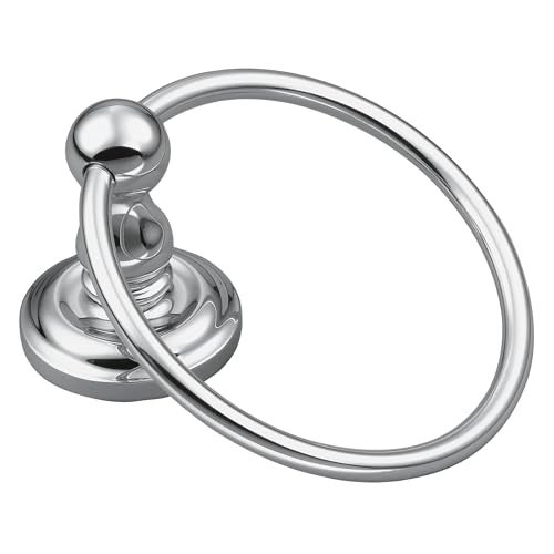 Moen BP6986CH Madison Chrome -Towel Ring - Image 1