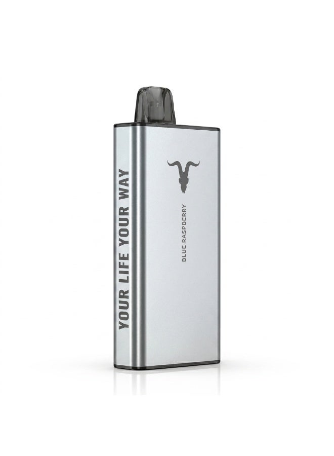 ignite Blue Raspberry 40000 Puffs 5mg Nicotine Rechargeable Disposable Vape - Image 1