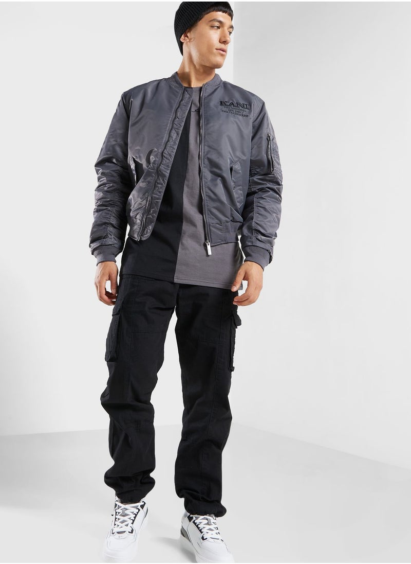 Karl Kani - Retro Logo Bomber Jacket - Image 1