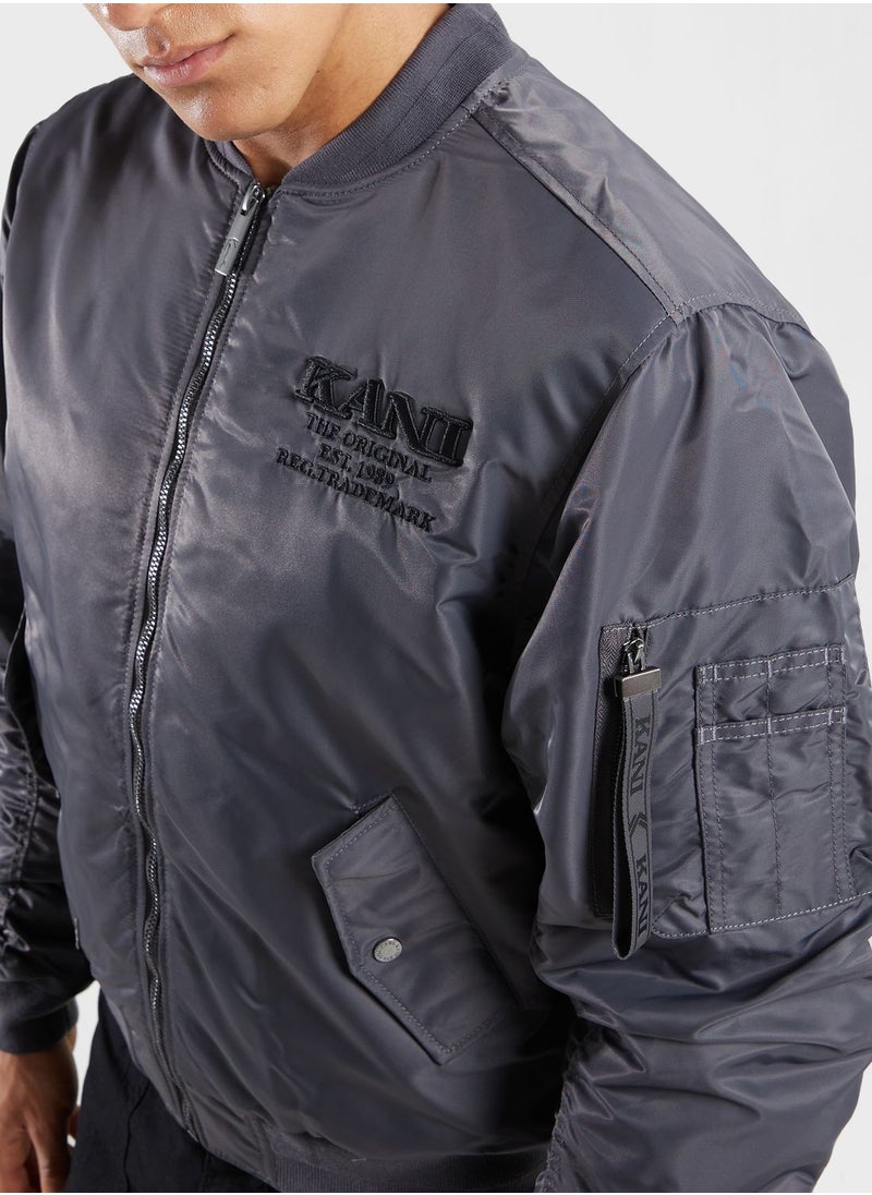 Karl Kani - Retro Logo Bomber Jacket - Image 1