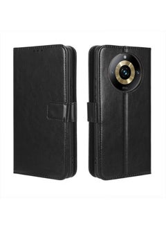 X-level Realme 11 Pro Plus 5G/Realme 11 Pro Wallet Case Stand PU Leather Magnetic Closure Ultra Slim Flip Shockproof Anti-Fingerprint Anti-Scratch and Anti-Drop Protection Back Cover Card Slots  - Image 3