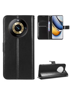 X-level Realme 11 Pro Plus 5G/Realme 11 Pro Wallet Case Stand PU Leather Magnetic Closure Ultra Slim Flip Shockproof Anti-Fingerprint Anti-Scratch and Anti-Drop Protection Back Cover Card Slots  - Image 4