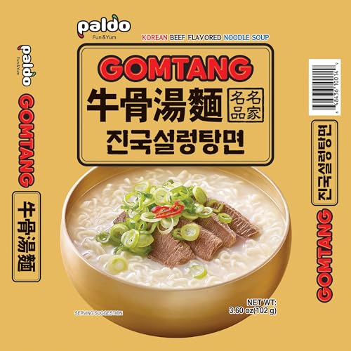 Paldo Korean Ramen Family Pack Gomtang (Pack of 4) - Image 4