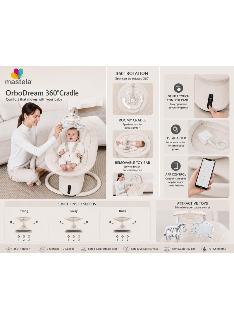 Mastela OrboDream 360° Cradle - Image 2