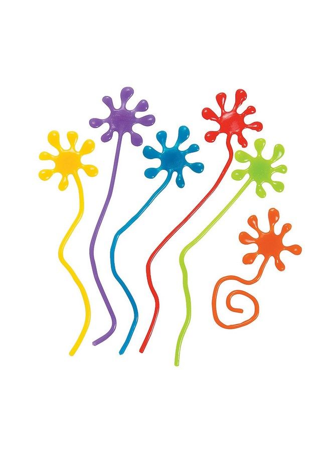 Fun Express Paint Splatter Sticky Hands (72 Pc) Birthday Party Favors - Image 2