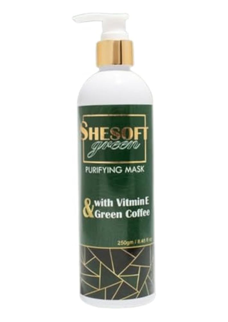 Shesoft Hair Mask with Green Coffee, Argan Oil, and Vitamin E - Image 1