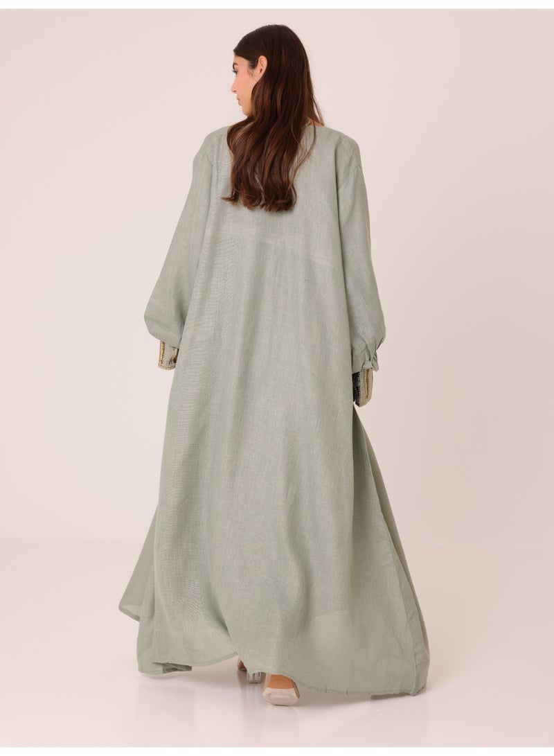 IKKXA 2 Piece Outfit Luxury Sequins Stripes Details - Image 4