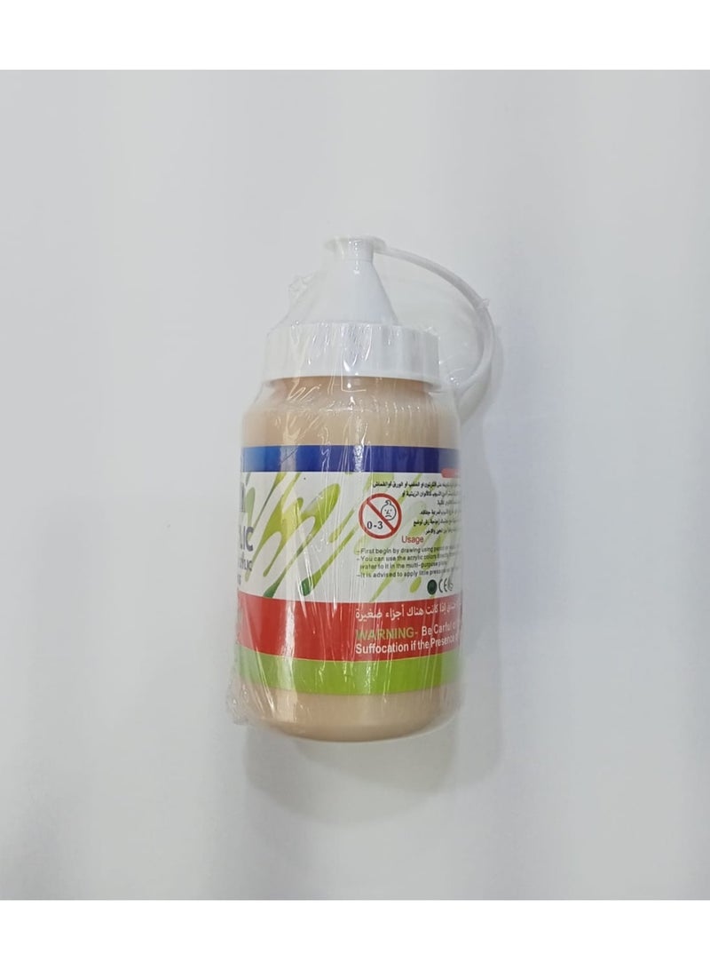 اس بي سي لون أكريليك SBC ذهبي 250 مل - Image 2