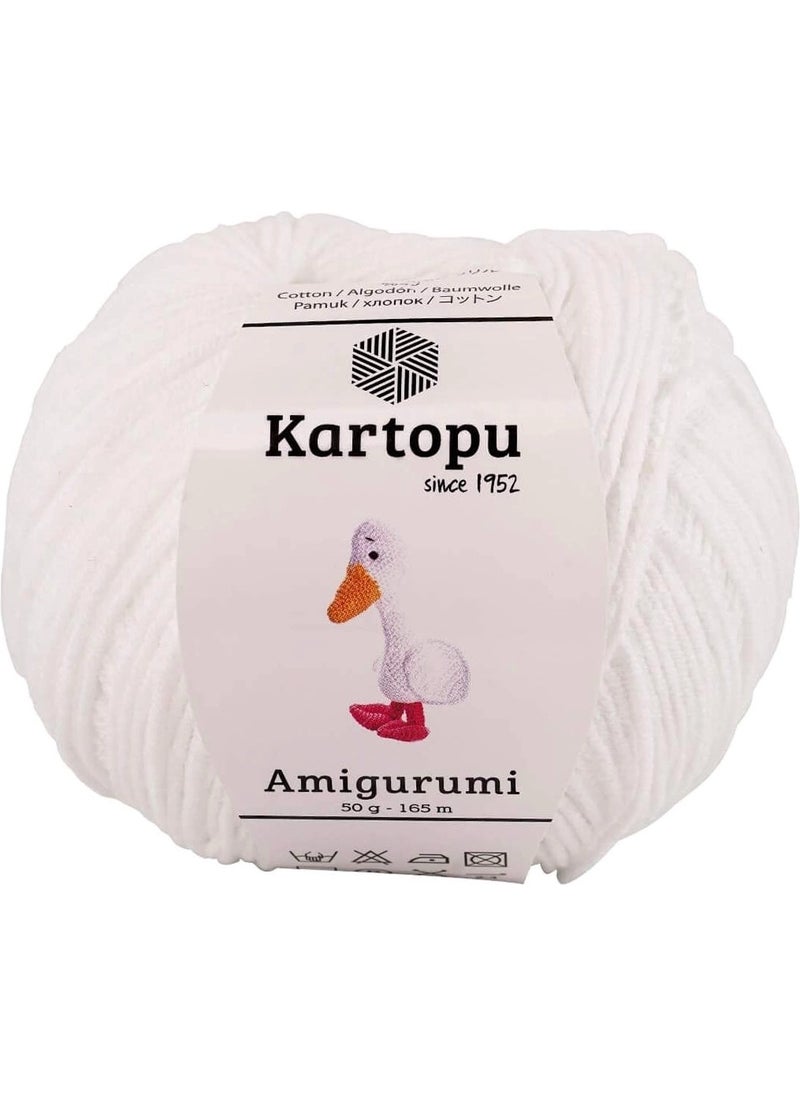 Kartopu 10 Pieces Amigurumi Hand Knitting Thread 50GR 010  - Image 1