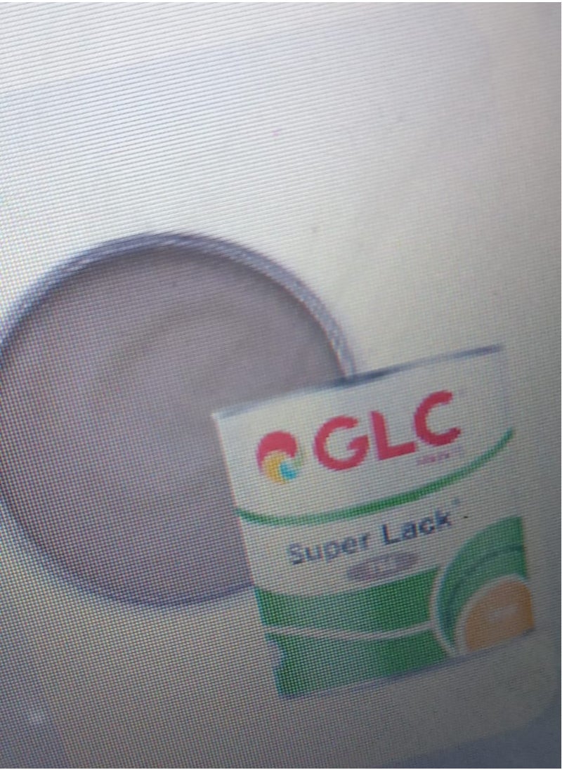 لاكية فضي للاخشاب من شركة glc وزن 1 كيلو
