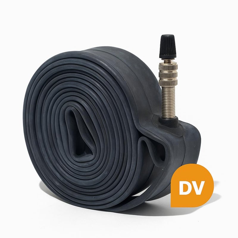 RALSON 28 Inch Bicycle Inner Tube 28x1-1/2 (40-635), 35mm DV Dunlop Valve – Heavy Duty Butyl Rubber Bike Tire Tube, Compatible with Road, Touring, Hybrid, City, Cruiser & Vintage Cycles - Image 2