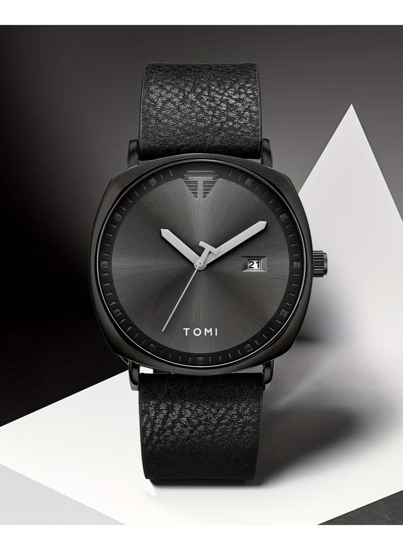 TOMI Unisex Fashion Quartz Watch - Trendy Minimalist Design for Men & Women | Casual Creative Timepiece - Image 1