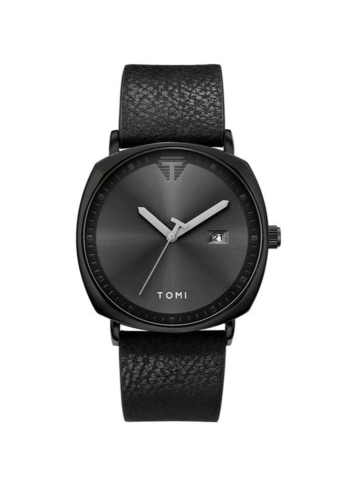 TOMI Unisex Fashion Quartz Watch - Trendy Minimalist Design for Men & Women | Casual Creative Timepiece - Image 5