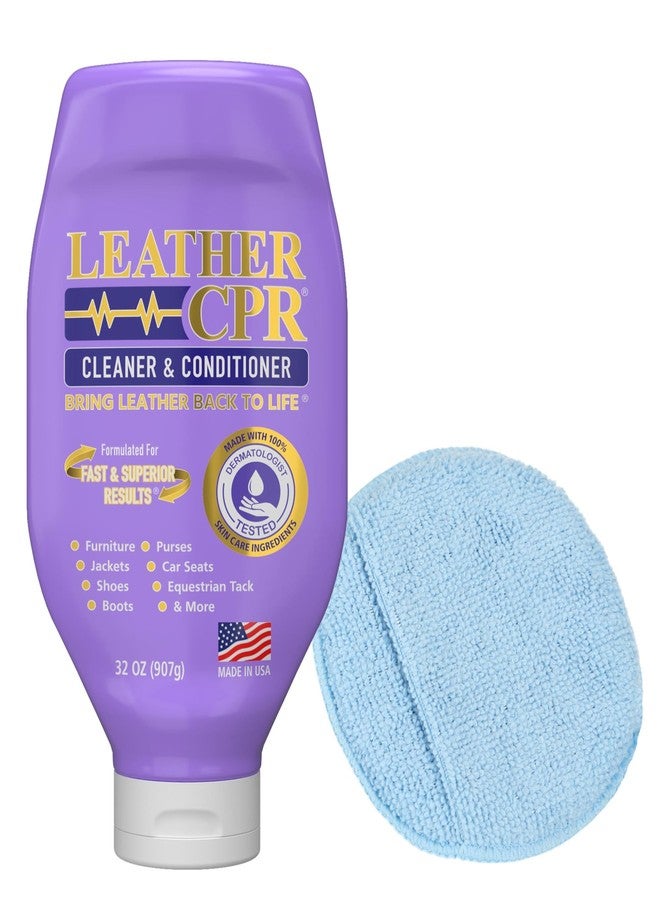 Leather CPR مجموعة تنظيف وترطيب الجلد CPR مع أداة تطبيق من الألياف الدقيقة - Image 1
