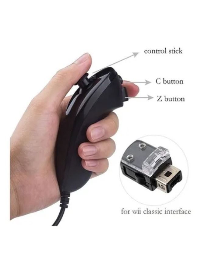 Wireless Remote Gamepad Controller For Wii Nunchuck - Image 3