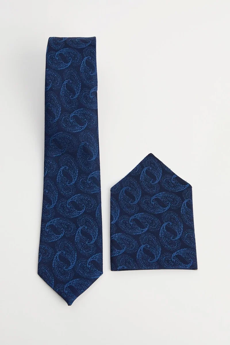 Tudors Classic Pocket Handkerchief Patterned Tie