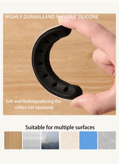 Ssovi (5 Slots) Wire Organizer, Cable Holder Clip, Cable Management USB Cable Power Cord Clip for Car, Home and Office  - Image 4