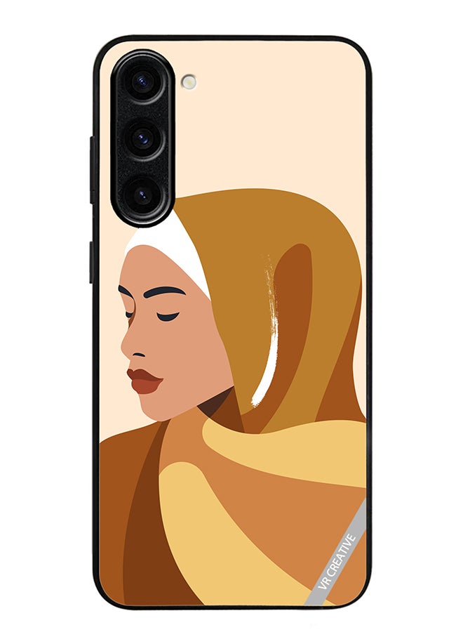 VR CREATIVE Protective Case Cover For Samsung Galaxy S24 Plus Cartoon Woman Shape Design Multicolour - Image 1