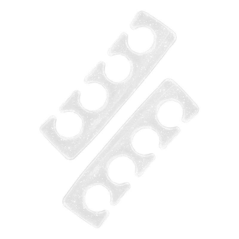 Water rust proof 2pcs Nail Art Toe Separators Pedicure Tools Toe Corrector for Women Easy to Use Dust proof - Image 1
