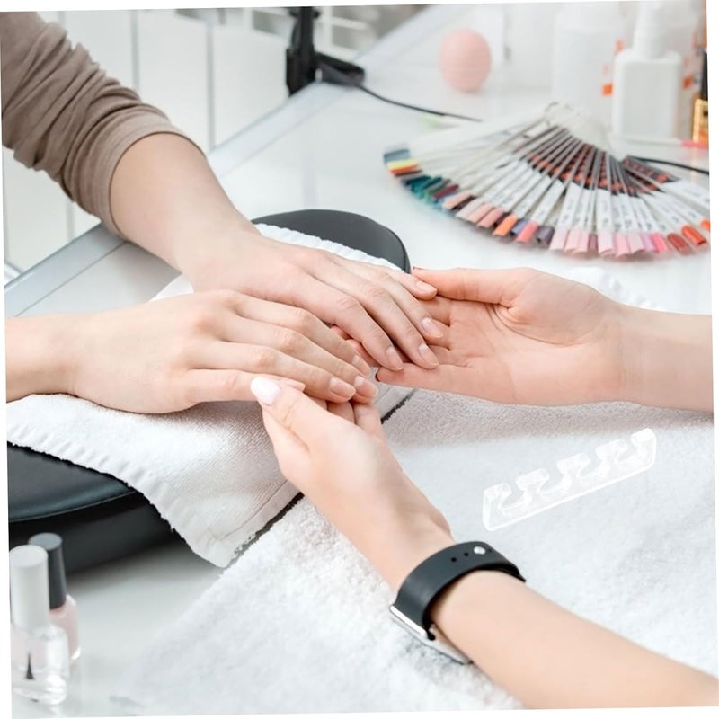 Water rust proof 2pcs Nail Art Toe Separators Pedicure Tools Toe Corrector for Women Easy to Use Dust proof - Image 5