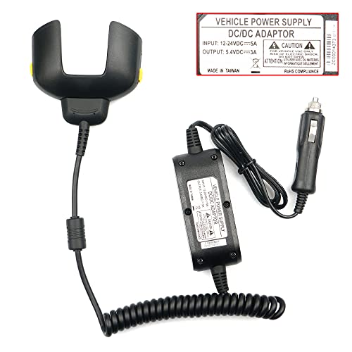 LANADO Car Charger Cable for Zebra Symbol TC70 TC70X TC72 TC77 PDA Handheld Computer Charger Set Replaces CBL-TC7X-USB1-01 for Barcode Scanners - Image 2