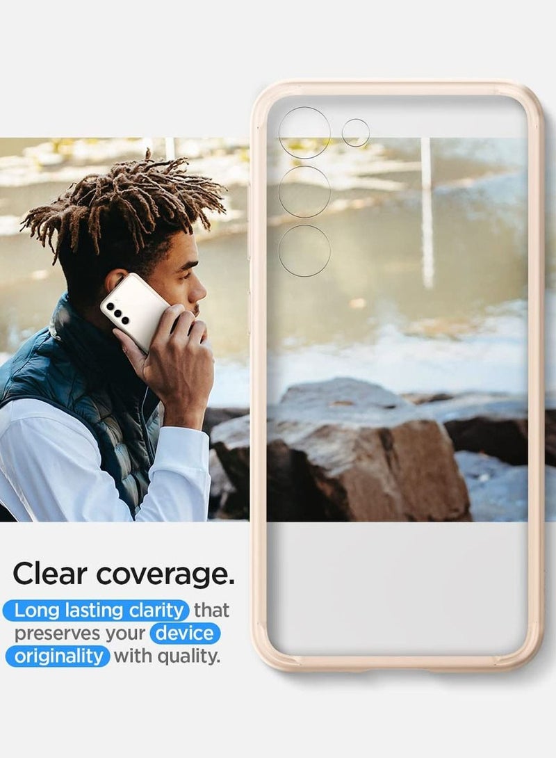 Spigen Ultra Hybrid for Samsung Galaxy S23 Case Cover - Sand Beige - Image 4